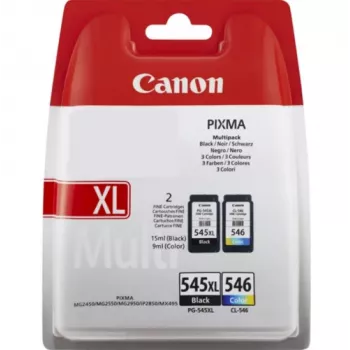 Cartuchos Canon PG-545XL/CL-546 negro y color
