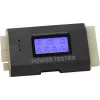 DeLOCK 18159 comprobador de fuentes de alimentación III para ATX/BTX/ITX, negro/blanco