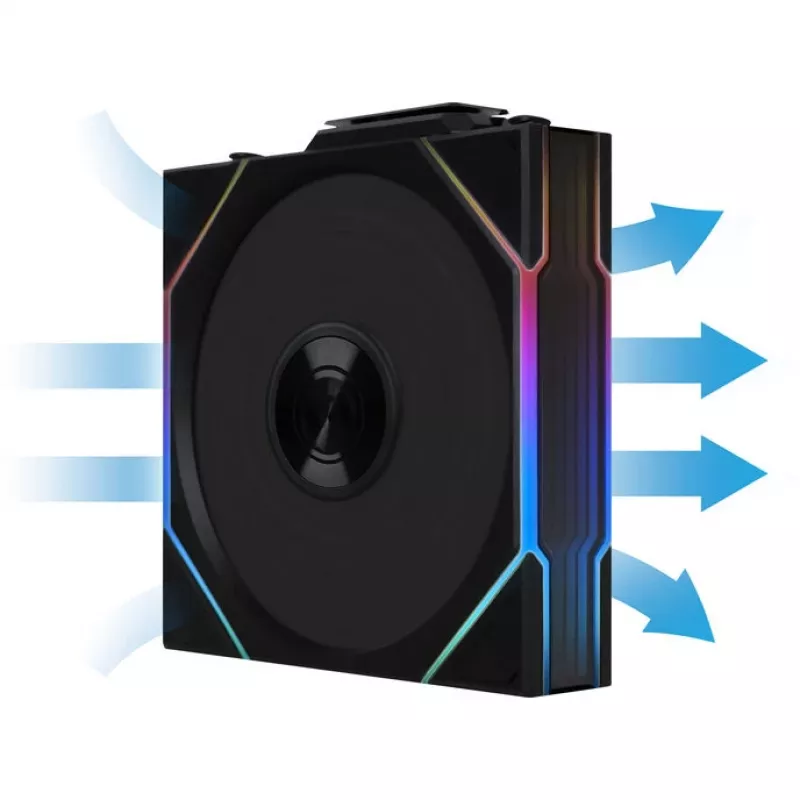 Ventilador de caja Lian Li UNI FAN TL 120mm ARGB - Negro