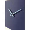 NeXtime Reloj 2855bl Bold Stripes, 38x19 cm, pared, azul