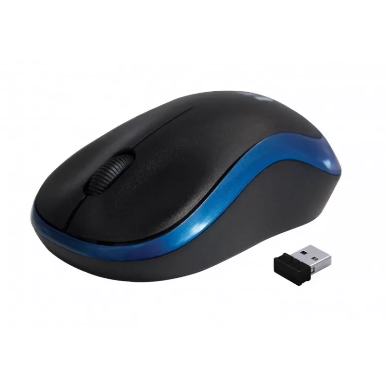 Ratón óptico inalámbrico Rebeltec METEOR azul RBLMYS00048 USB