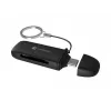 Lector de tarjetas NATEC SCARAB C SD/Micro SD USB 3.2 Gen 1 Negro (NCZ-2365)