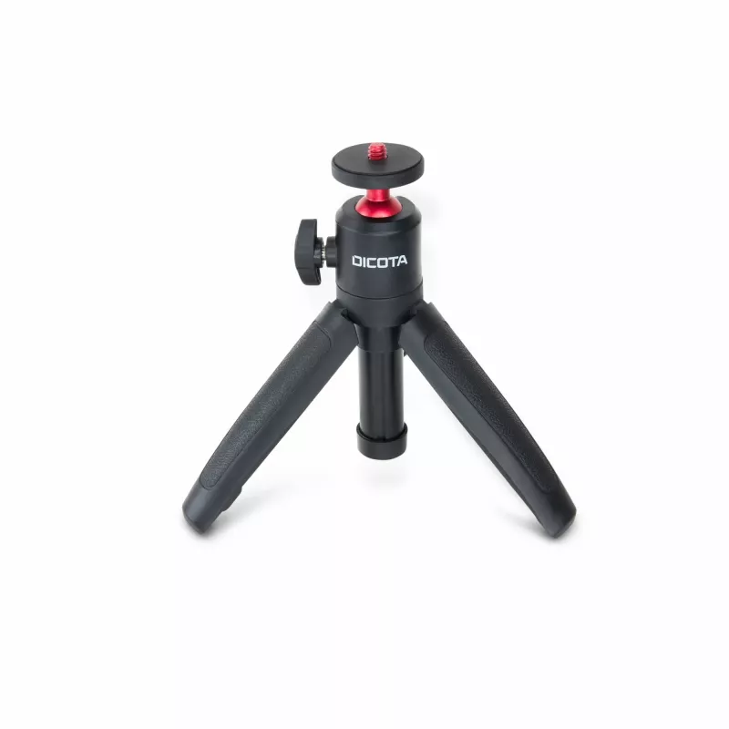 Dicota Trípode para webcam altura de trabajo = 147 - 245 mm Negro rótula