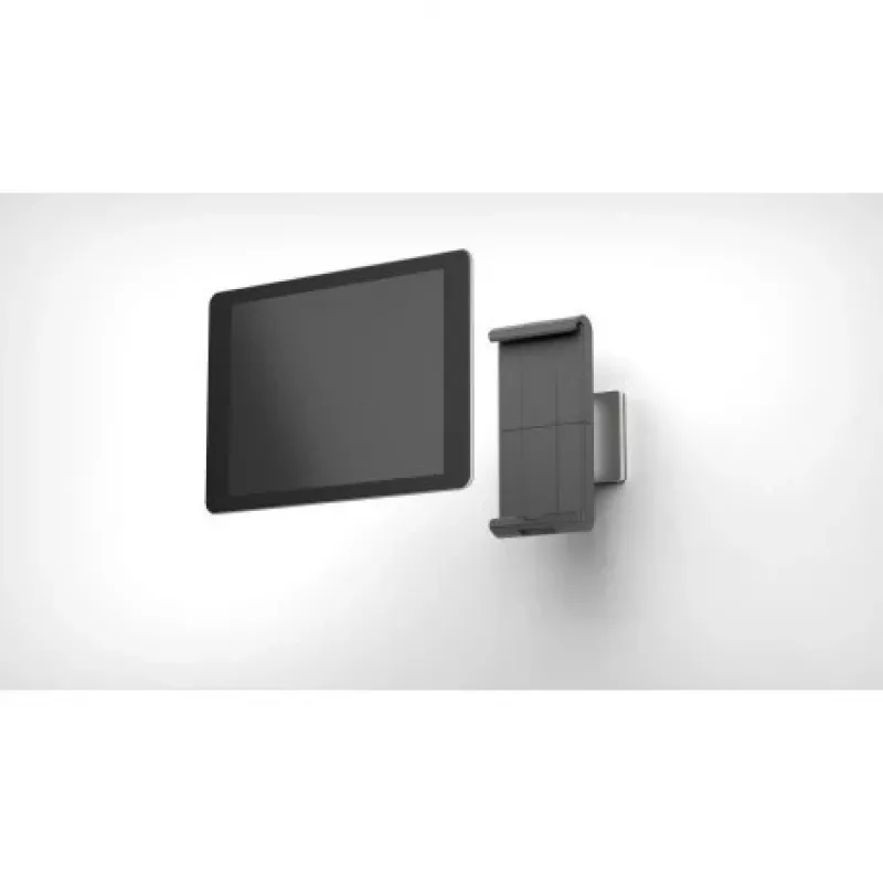 DURABLE TABLET HOLDER WALL - soporte de pared para tablet - aluminio, plástico ABS - plata (7-13) (893323)