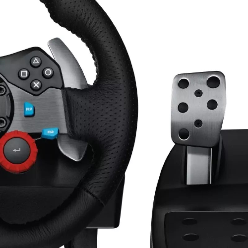 Logitech Driving Force G29 - set de volante y pedales - cableado - para Sony PlayStation 3, Sony PlayStation 4