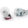 Triton Juego de ruedas 4 ruedas con 2 frenos RAX-MS-X47-X1, carga hasta 1600 kg