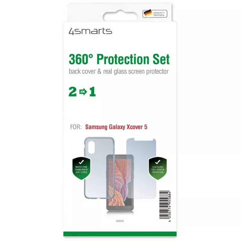 Protector de pantalla 4smarts Galaxy Xcover 5