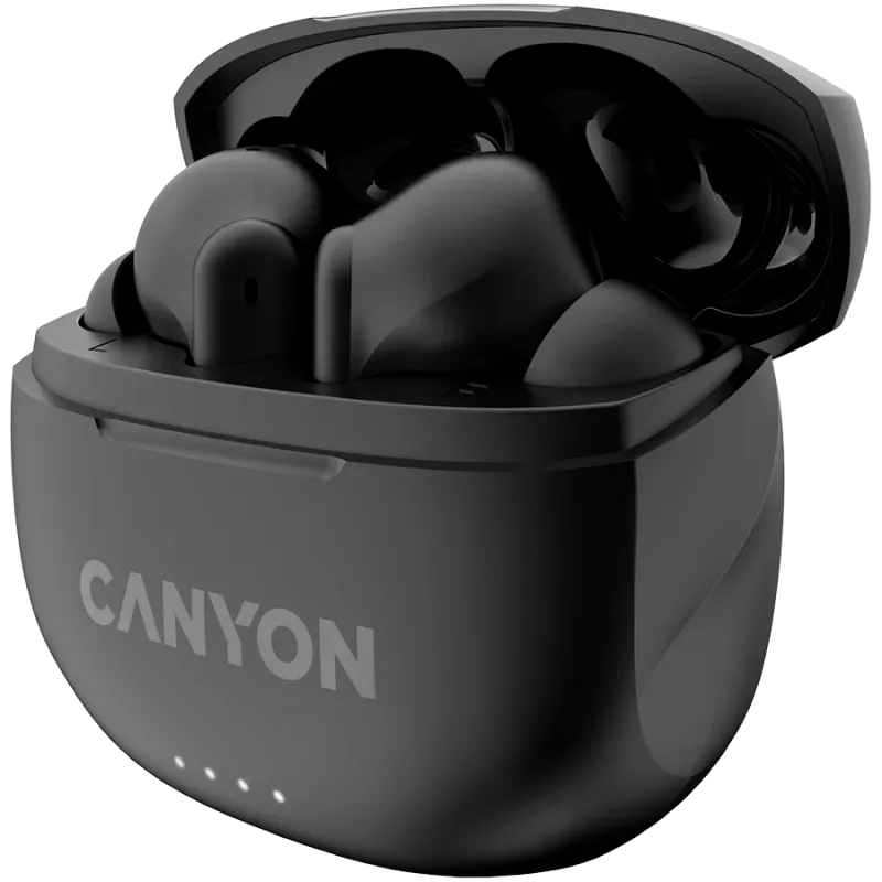 Auriculares con micrófono Bluetooth TWS-8 ENC earbuds/BT 5.3 negro