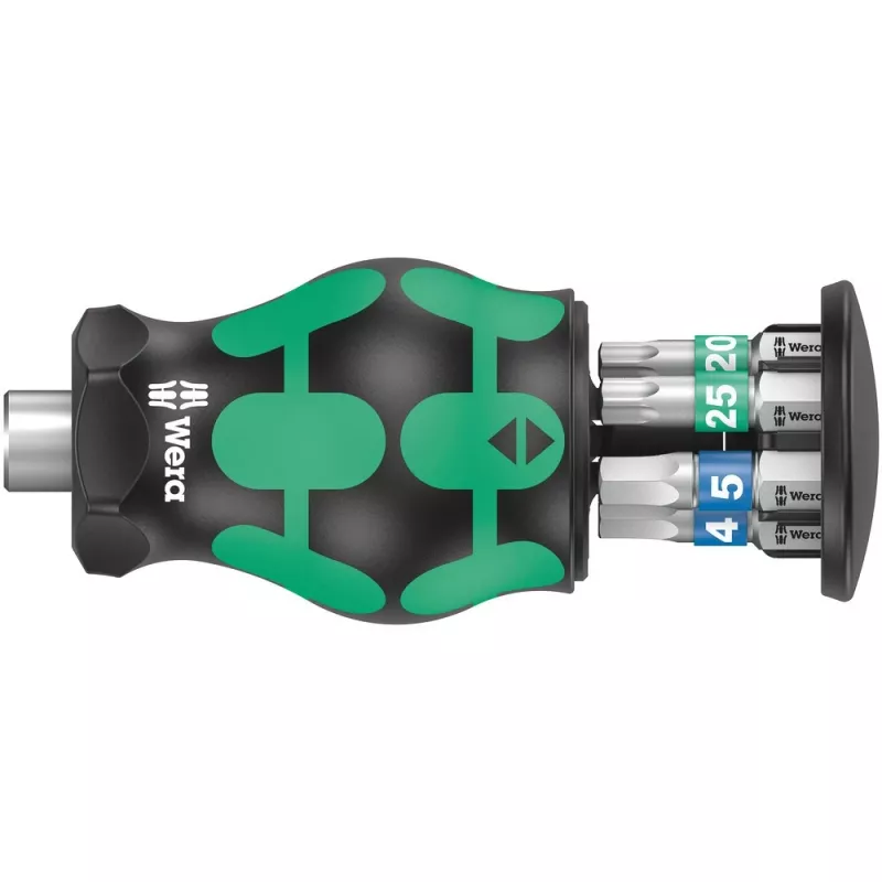 Destornillador multi-bit Wera Kraftform Kompakt Stubby Magazin 3
