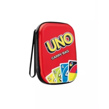 Theo Klein 5901 estuche para cartas Uno, rojo/negro