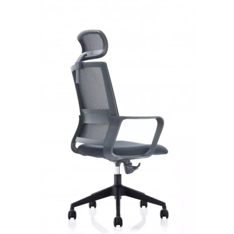 Silla de oficina up up CH-219A ergonómica regulable en altura, base giratoria, reposabrazos