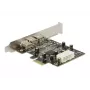 Tarjeta de interfaz FireWire A/B DeLOCK PCI Express 89153