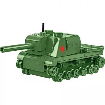 Set de construcción Cobi ISU 152 – temática Segunda Guerra Mundial, 135 piezas, verde
