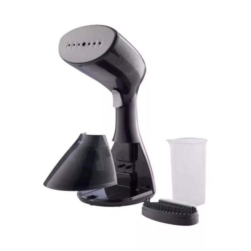 Plancha de vapor Gorenje GS2100BKV — 2100 W, depósito extraíble de 0,22 L, vapor 25–35 g/min, 2 niveles de potencia, negro