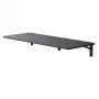 Estante plegable de pared Maclean 100x40 cm MC-128 B
