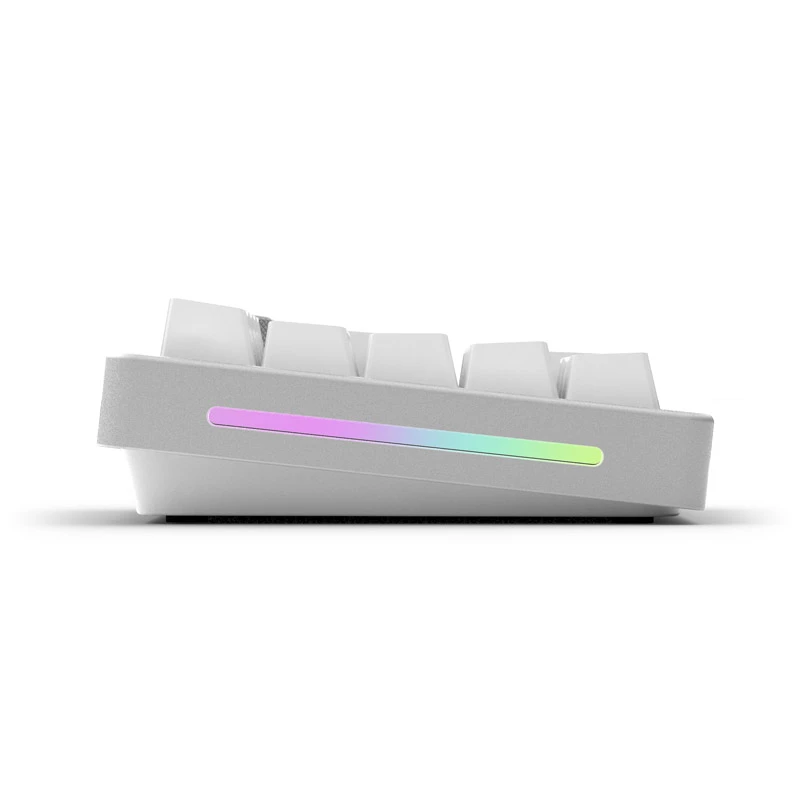 Teclado numérico inalámbrico Glorious GMMK - Interruptores Fox, gris/blanco (GLO-GMMK-NP-FOX-W)