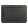 DeLOCK - base de acoplamiento para HDD con 2 bahías - SATA 6Gb/s - 6 Gbit/s - USB 3.1 (Gen 2) - negro (63957)