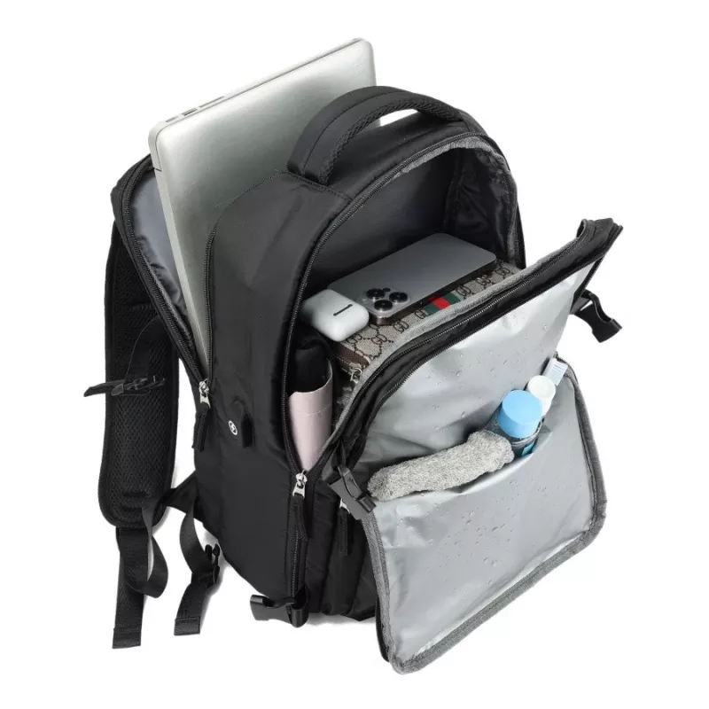 Mochila de viaje de cabina NOVEEN CTB400, 40x20x25 cm, negra