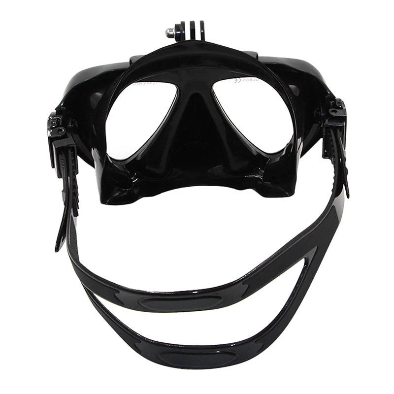 Máscara de buceo Telesin con soporte desmontable para cámaras de acción, modelo GP-DIV-GS2-BK