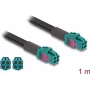 Cable coaxial DeLOCK 90117 1 m Mini FAKRA Z aqua