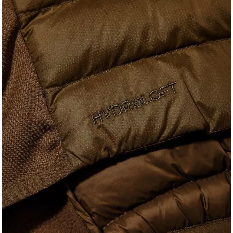 Chaqueta híbrida con capucha Berghaus hombre talla M marrón