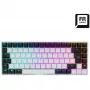 Sharkoon SKILLER SGK50 S3 teclado gaming USB AZERTY francés blanco