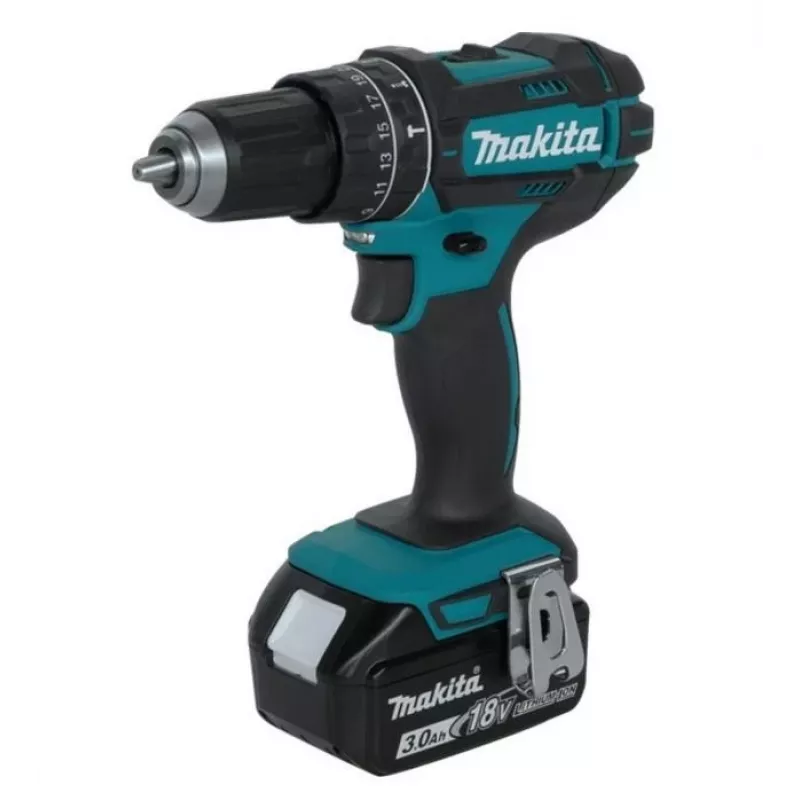 Taladro Makita DHP482RFJ 1900 rpm 1,8 kg negro, azul