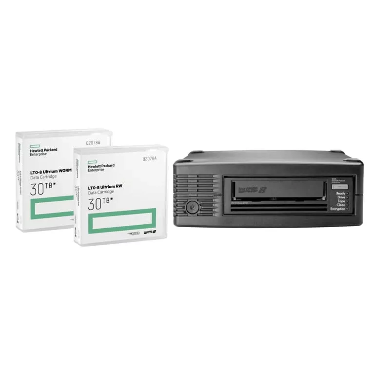 Hewlett Packard Enterprise HPE Ultrium WORM Data Cartridge - LTO Ultrium WORM 8 - 12TB / 30TB - etiquetas de rotulación - verde (Q2078W)