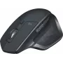Ratón inalámbrico Logitech MX Master 2S Bluetooth Edition Negro — ergonómico, conectividad Bluetooth y receptor USB, batería recargable