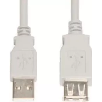 Cable USB e+p CC 518 USB 2.0 3 m gris
