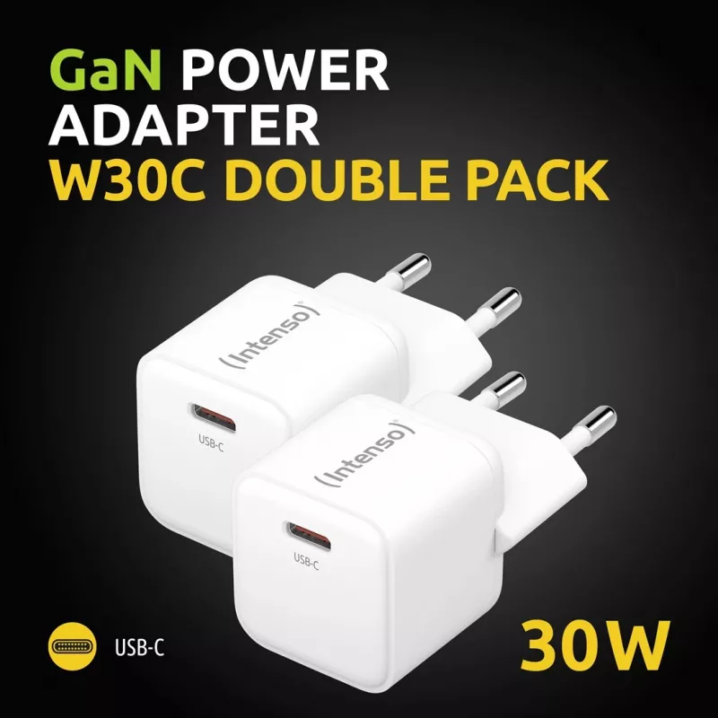 Cargador móvil Intenso 7803032 carga rápida AC blanco