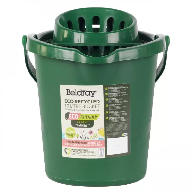 Cubo Beldray LA075314EU7 Eco Recycled 10 L — cubo de plástico para el hogar