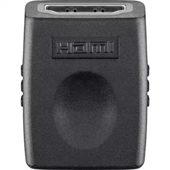 Wentronic Goobay Adaptador HDMI™, negro - conector hembra HDMI™ A > conector hembra HDMI™ A (68688)