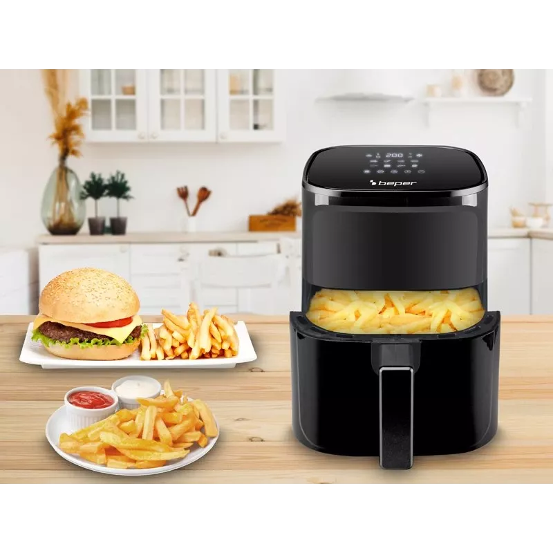 Freidora de aire Beper P101FRI051 5 L 1400 W negro