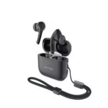 Headset inalámbrico Vention Echo Lite E11 Pro — negro, diseño on-ear, modelo NBVB0-PRO