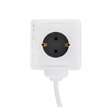 Regleta Tellur Power Cube Extended 4 tomas 2 puertos USB