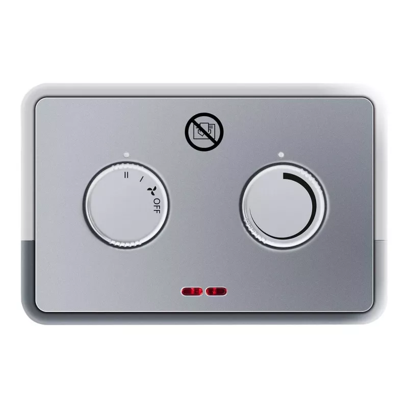 Calefactor eléctrico Steba KH 4 Interior Plata, Blanco 1800 W