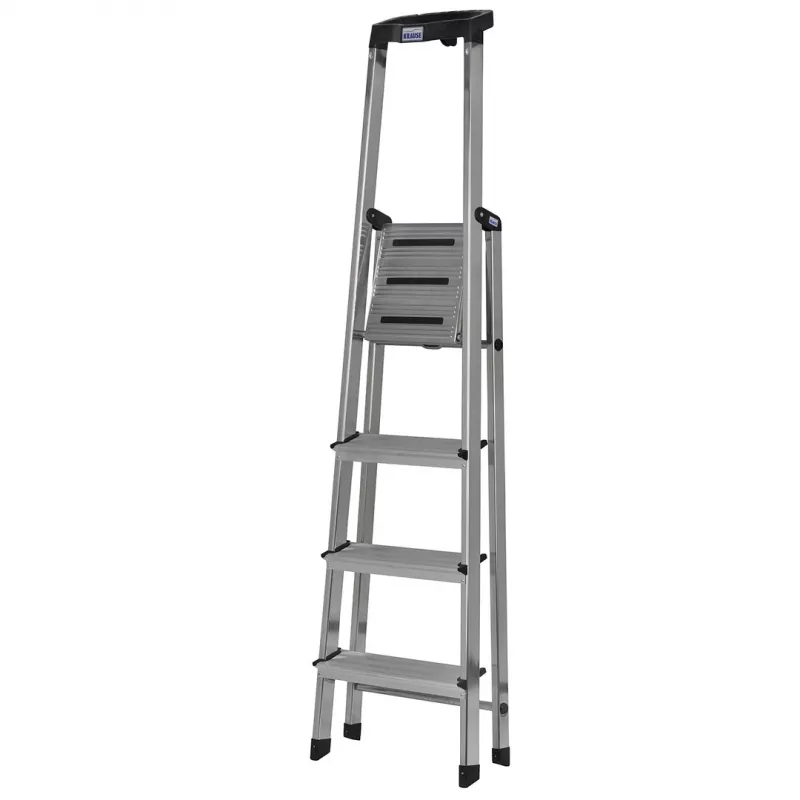 Escalera autoportante SAFETY 4 peldaños KRAUSE