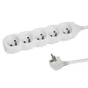 Regleta de enchufes ESPERANZA ELK207W — cable de 1,5 m, 5 tomas tipo E, interior, 220–250 V