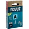 Grapas NOVUS A Tipo 53, 6 mm de longitud de patas, paquete de 1800 uds. (para grapadoras de la serie A)