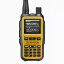 Walkie-talkie portátil Baofeng UV-5R Mini con función de carga USB-C, Bluetooth, VHF/UHF, 5 W, 1600 mAh, naranja