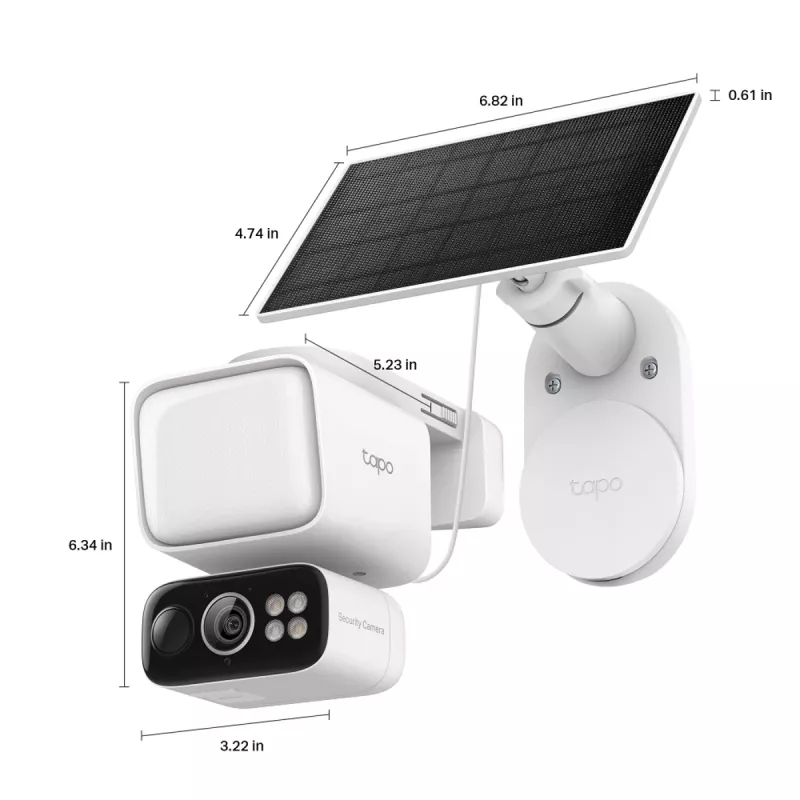 TP-Link TAPO C615F KIT Cámara de seguridad domo Cámara de seguridad IP exterior 2304 x 1296 píxeles Techo/Pared/Mástil