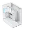 Caja de torre APNX V2 — blanca, paneles de cristal templado x3