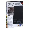 Adler AD 3138 b Báscula de cocina mecánica Negra Encimera Rectangular