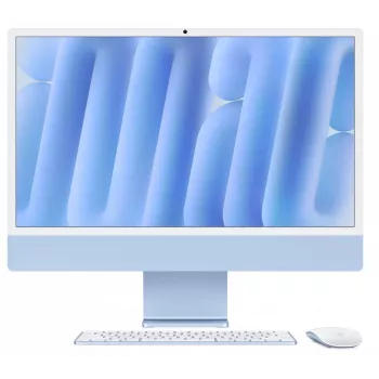 iMac 24 pulgadas: M4 8/8, 16 GB, 256 GB SSD – azul