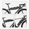 Rockbros AS-052 bolsa de cuadro para bicicleta impermeable gris