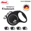 Flexi Black Design L correa retráctil para perro de 5 m