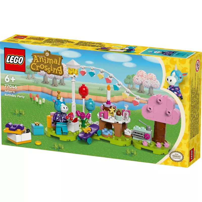 LEGO Animal Crossing 77046 Fiesta de cumpleaños de Julian