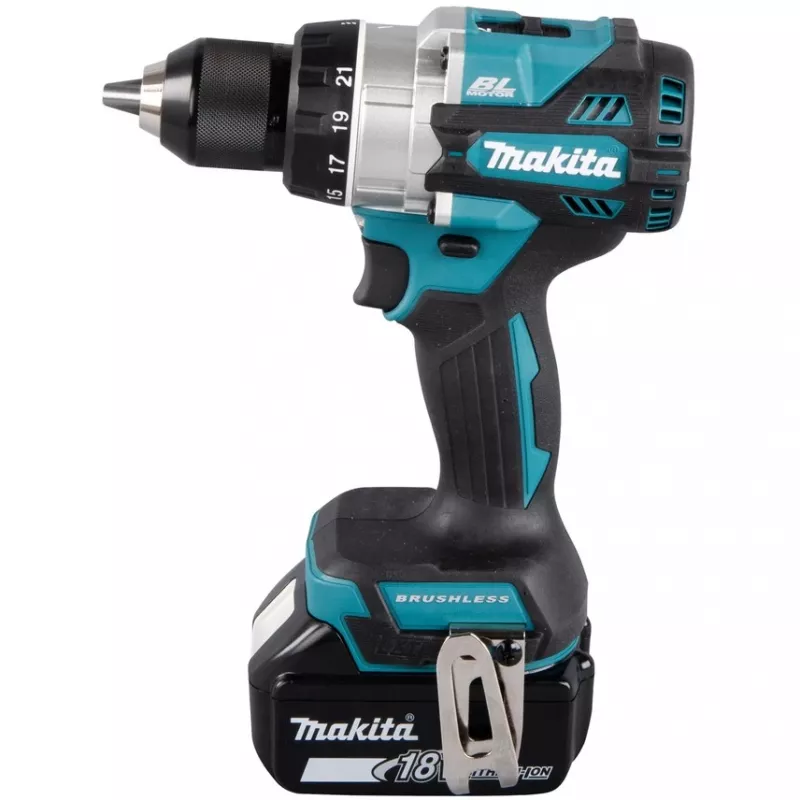 Makita DDF486RTJ Taladro 2100 rpm 2,6 kg Negro, Azul