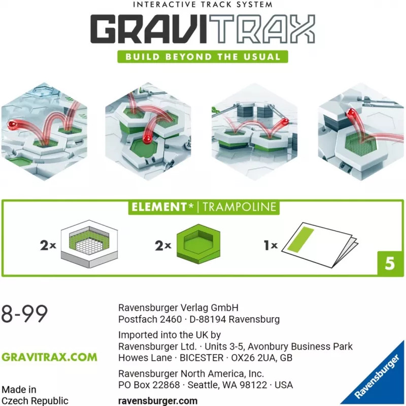 Ravensburger GraviTrax Elemento Trampolín accesorio para juguete de actividad (22417)